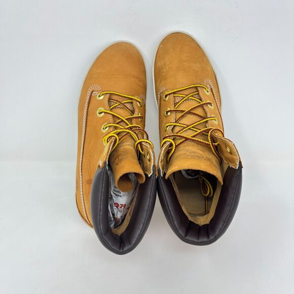 Timberland Flannery Brown Wheat High Top Chukka Boots Shoes Women's Size 7 - Picture 7 of 10